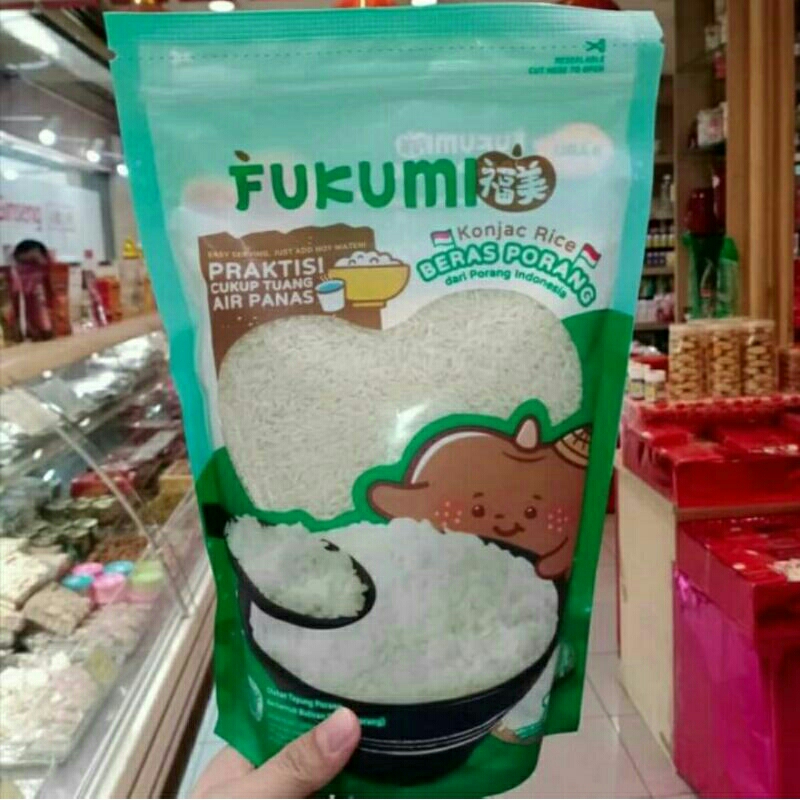 

fukumi beras porang 1kg original shirataki konjac rice beras sehat