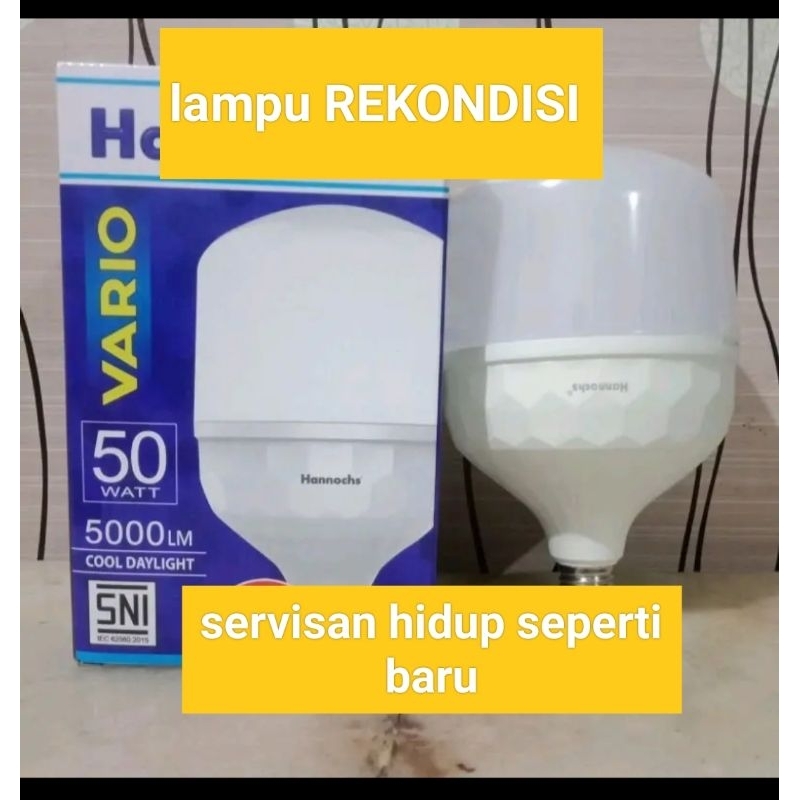 LAMPU 50watt rekondisi