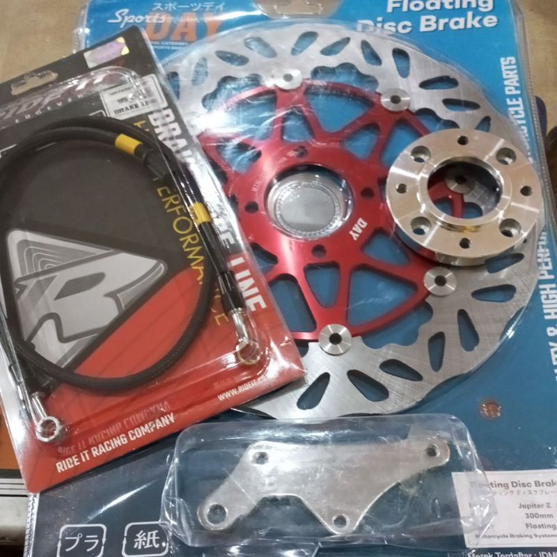 Piringan Cakram Diskbrake Floating Supra 125 + slang rem