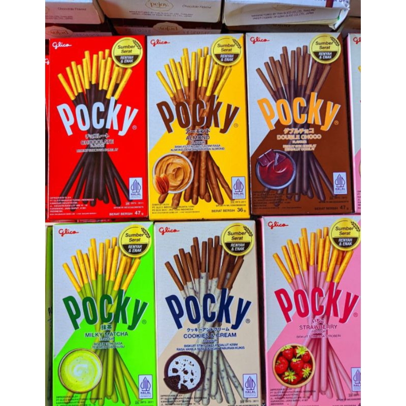 

Paket Pocky + Pejoy 5 pcs Kemasan Besar