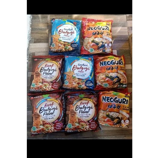 

Paket Mie Instan Korea 10pcs
