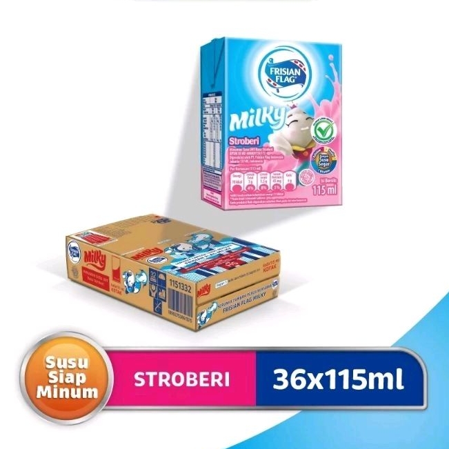 

Susu Kotak Kecil 115ml frisian flag rasa strawberry