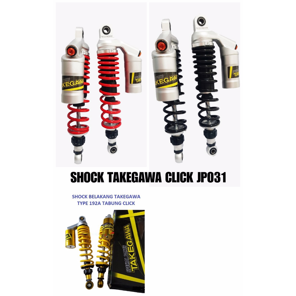 SHOCK TAKEGAWA MIT 192A 192 A KLIK JP031 JP 031 RX KING TIGER MEGAPRO MEGA PRO SUPRA Bebek 320 340 O