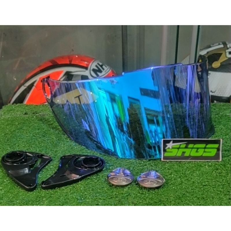 visor iridium kyt c5 paketan knob rachet kyt c5