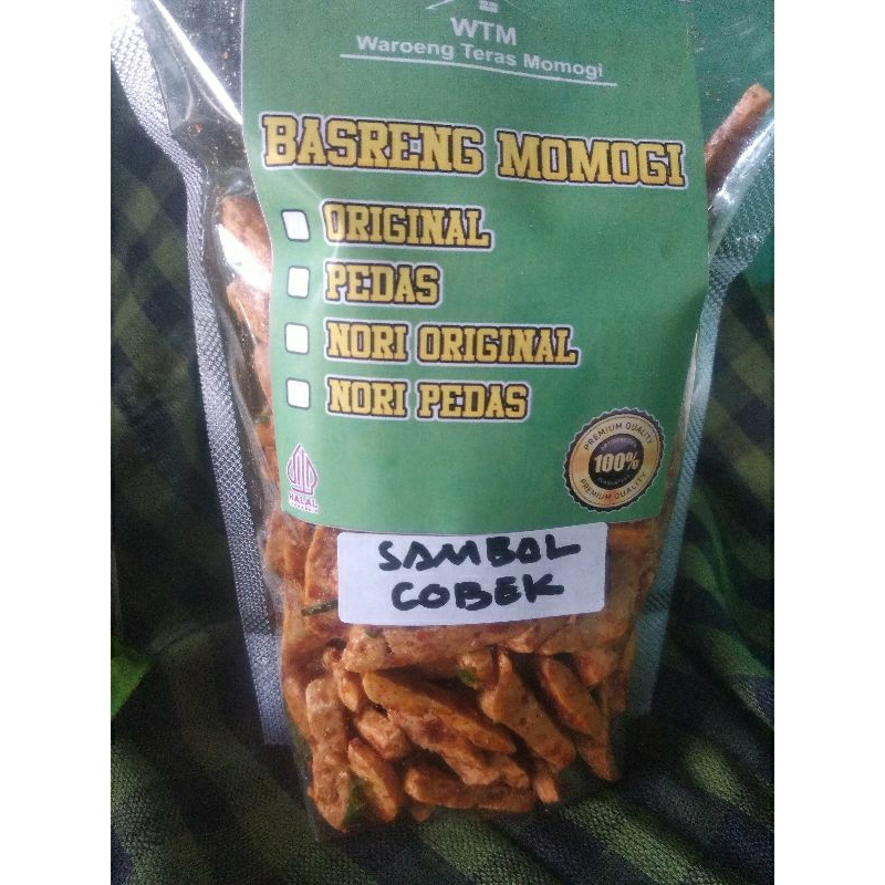 

Basrengmomogi(sambalcobekpedas)250g