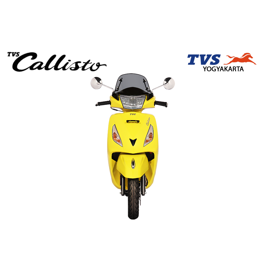 Sepeda Motor TVS CALLISTO - WARNA PREMIUM - BANANA YELLOW