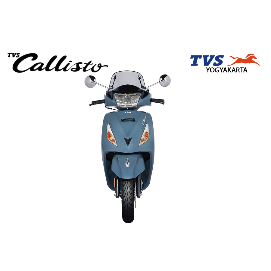 Sepeda Motor TVS CALLISTO - WARNA PREMIUM - MYSTERIOUS BLUE