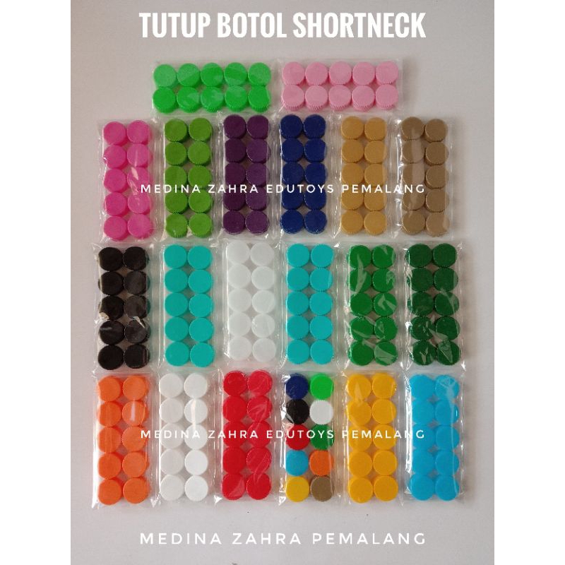 Tutup Botol Shortneck untuk Prakarya