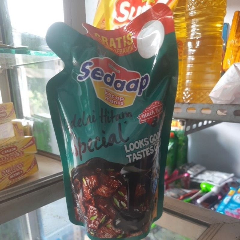 

Kecap sedaap tanpa piring
