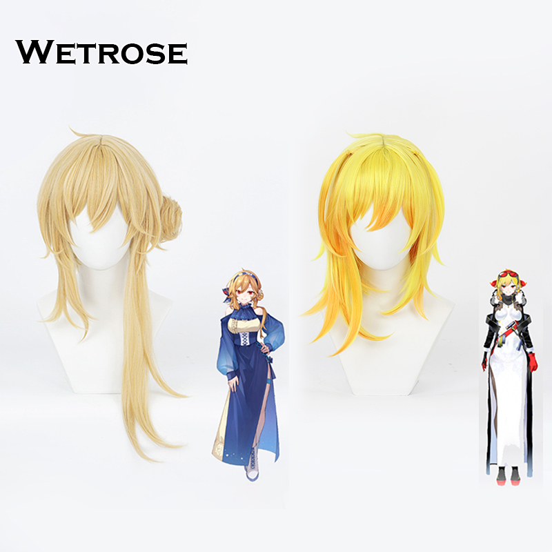 [Wetrose] Kaela Kovalskia Hololive ID Vtuber Cospaly Costume Wig
