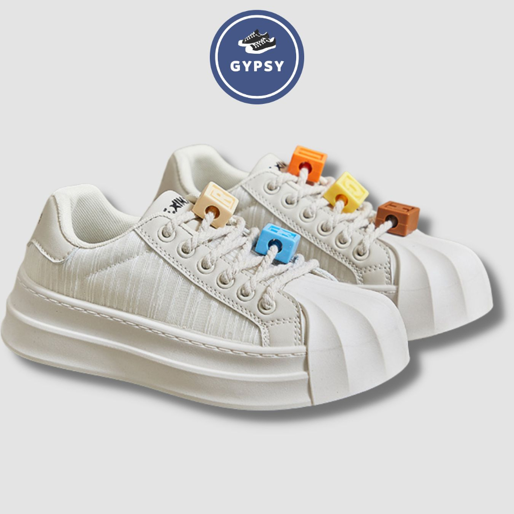 Gypsy - Sepatu Sneakers Wanita Mainan Unik Moderen New Fashion Kekinian Bahan Pu Import Karen