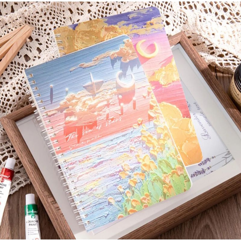 

Buku Jurnal A5, CATATAN BUKU AESTHETIC DENGAN MOTIF ALAM