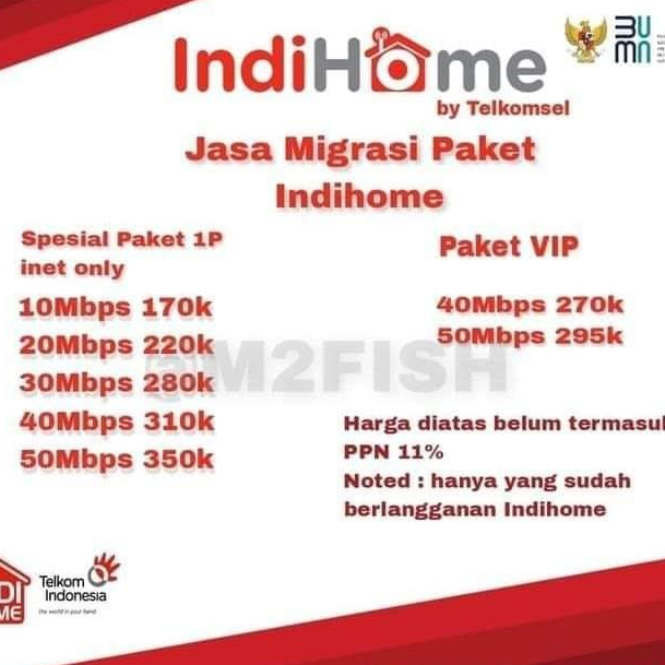 Jasa migrasi paket indihome