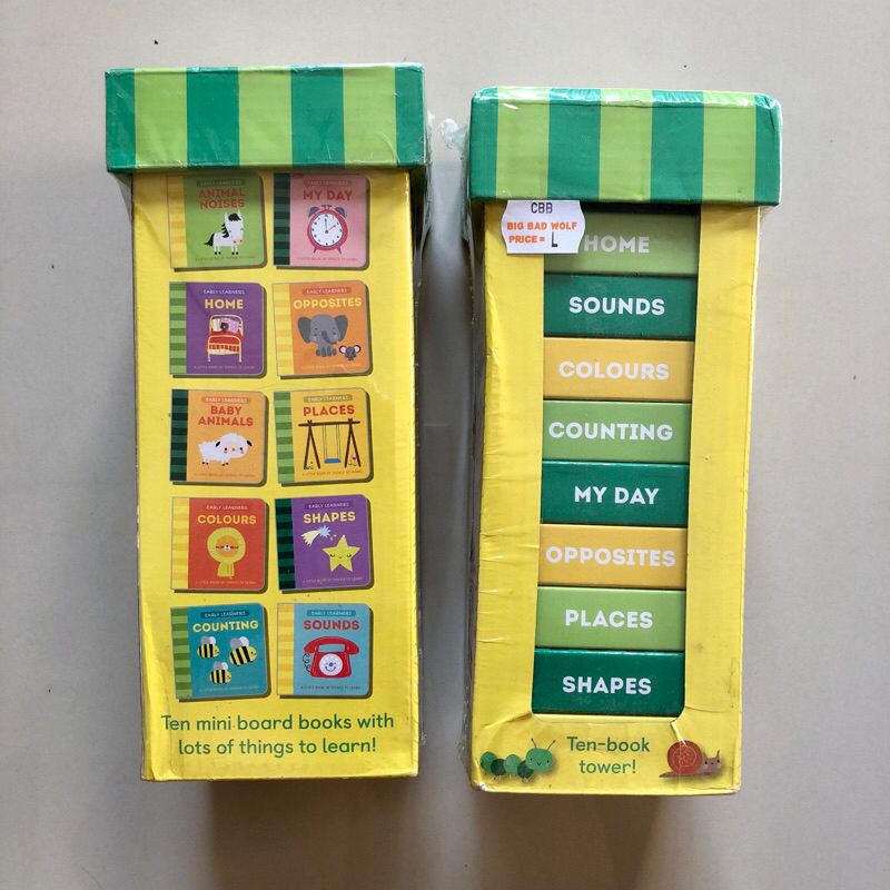 Early Learning Book Tower: First Things To Learn