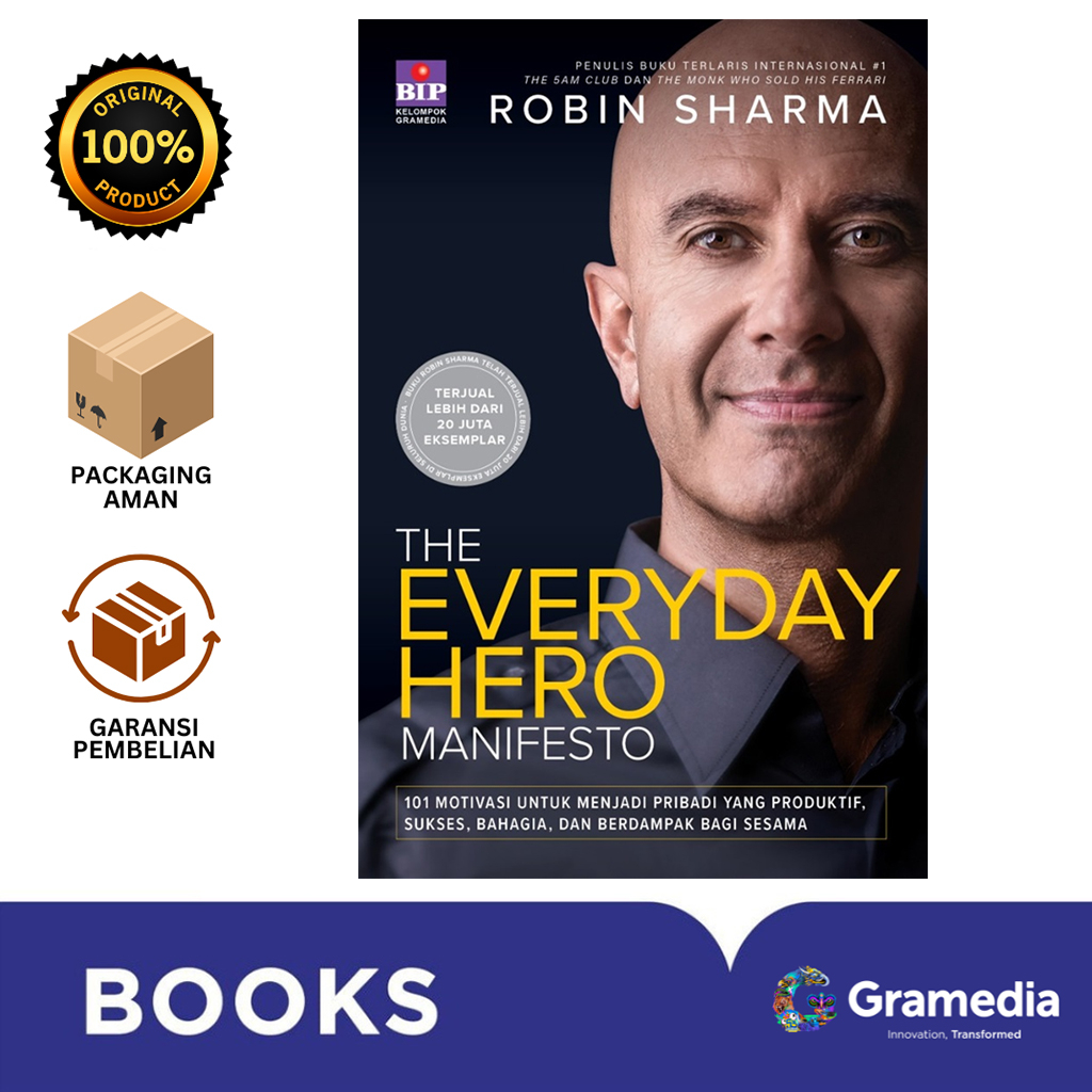 Gramedia Bali - BUKU THE EVERYDAY HERO MANIFESTO