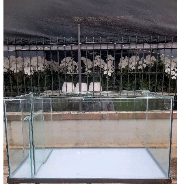 Aquarium 100x50x50 Filter Samping Full 8mm