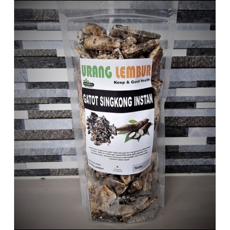 

Gatot singkong instan kenyal mantap