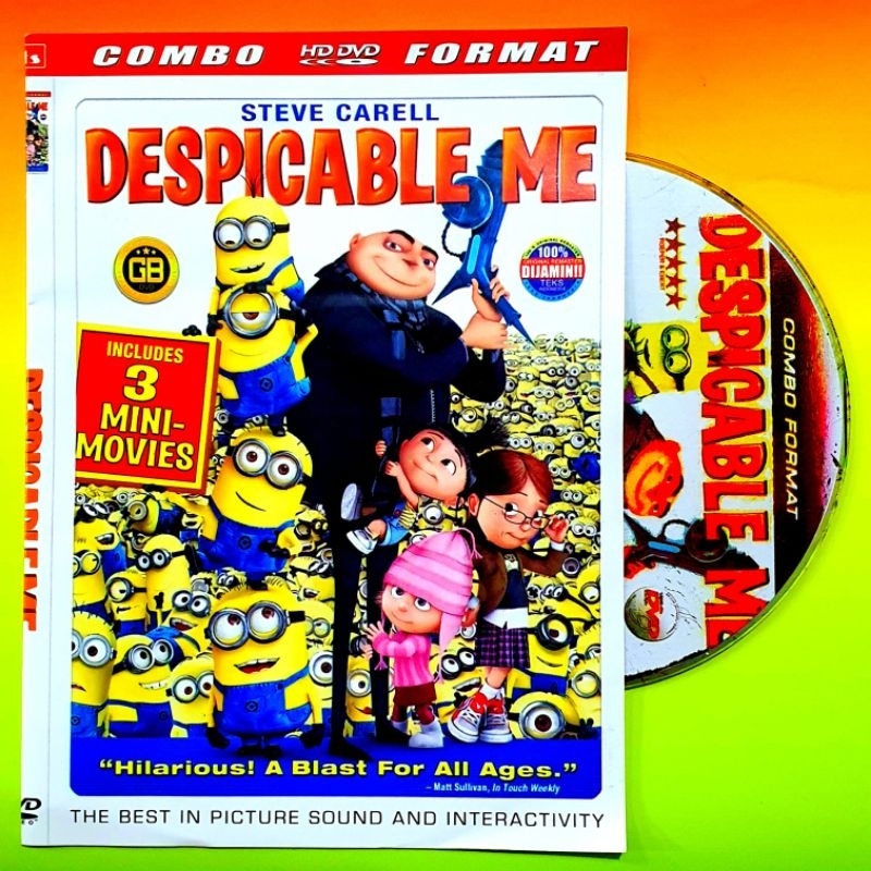Kaset Dvd Film Anak Despicable Me 1