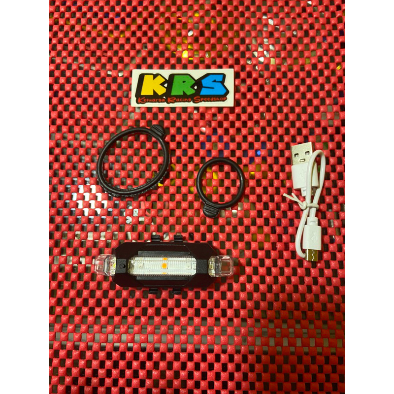 LAMPU KEDAP KEDIP LAMPU ROBOT LAMPU BELAKANG SEPEDA