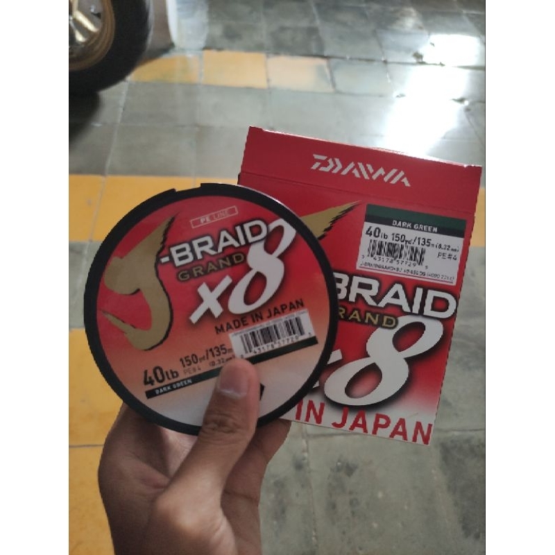 Senar Daiwa J-Braid Grand X8 PE #4