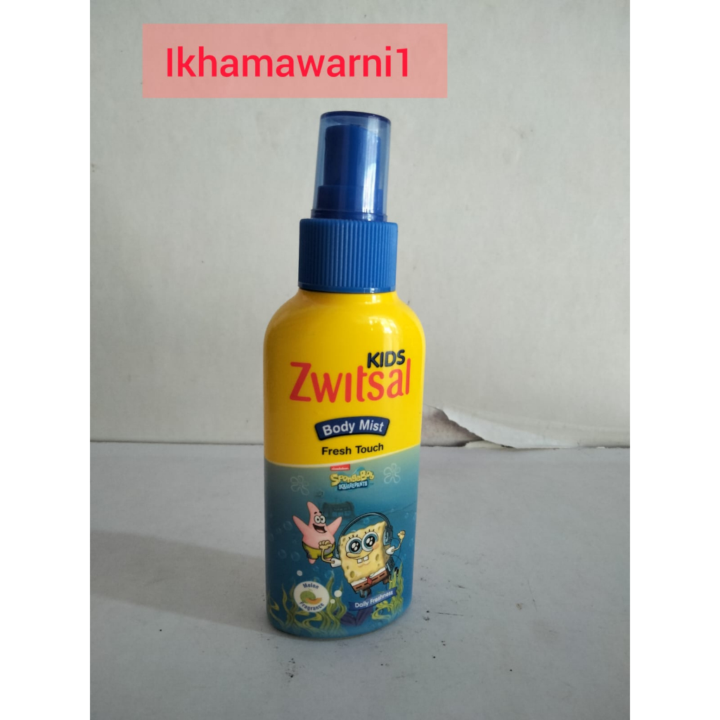 zwitsal kids Eau De Toilette Body Mist / Kids Soft Touch 100ml (parfum Bayi / Parfum baby)