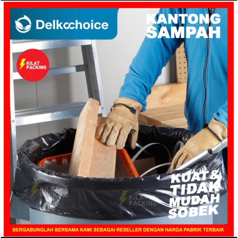plastik sampah trash bag kantong sampah
