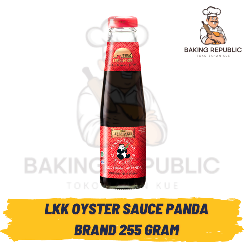 

LEE KUM KEE | SAUS TIRAM CAP PANDA 255GR + BUBBLE WRAP | KEMASAN BOTOL KACA