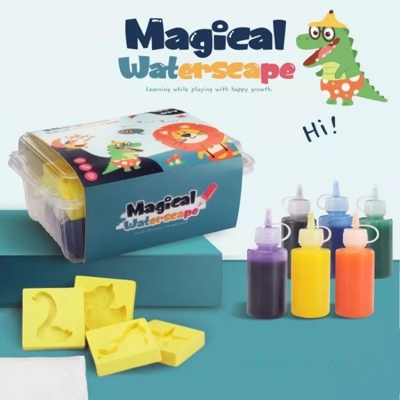 mainan jelly air magical waterscape jelly ajaib food grade