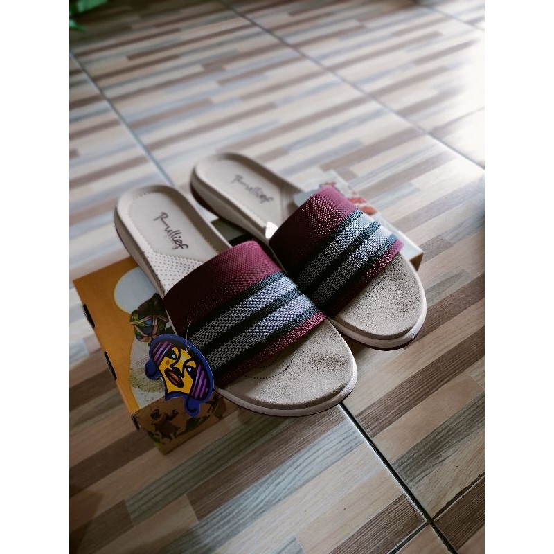 sendal Rullief  casual wanita slop