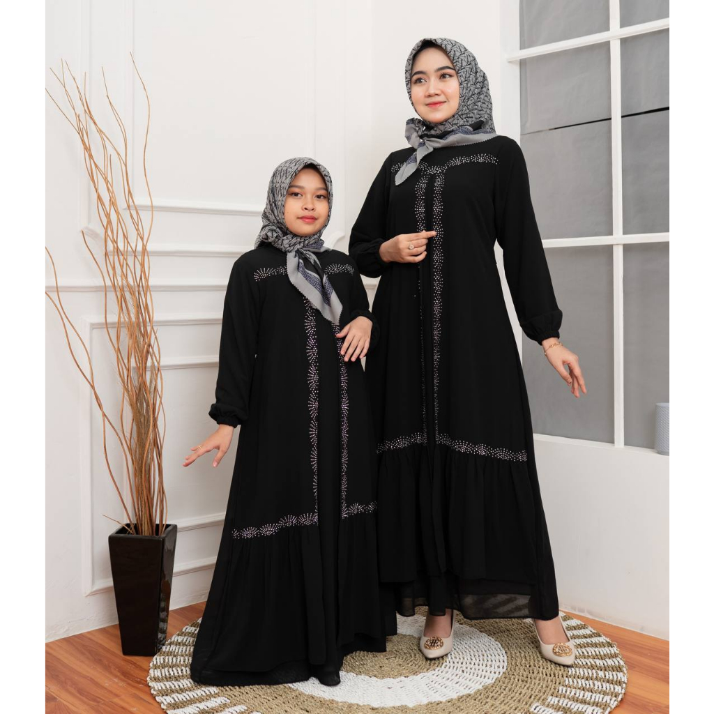 PB Prilly Busana - NAMIRA ANAK VOL.2 GAMIS MALAYSIA COUPLE CERUTY BELAH PAYET - MEWAH - PESTA - SERAGAM