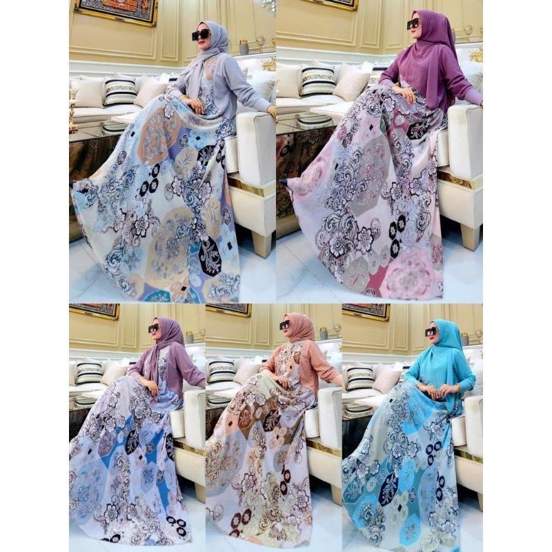 AQIFA SET (LABEL MADANI) READY STOK