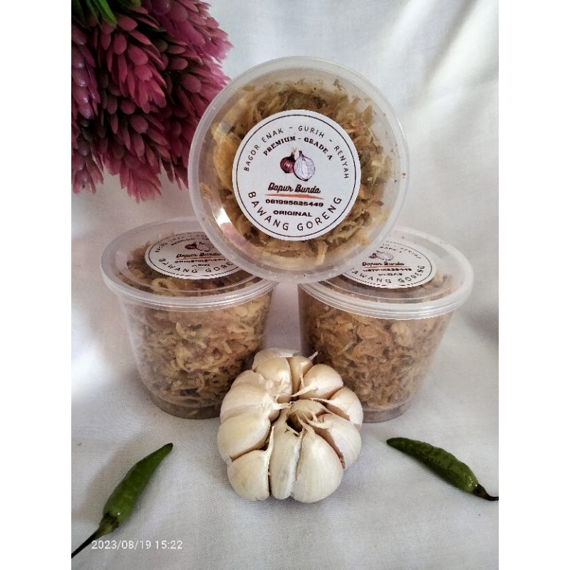 

Bawang Goreng Sumenep Dapur Bunda Kualitas Premium Grade A