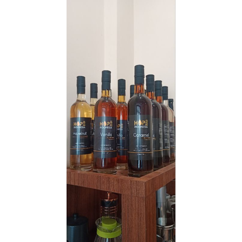 

HOPE sirup flavor buat cafe mocktail cake and beverages