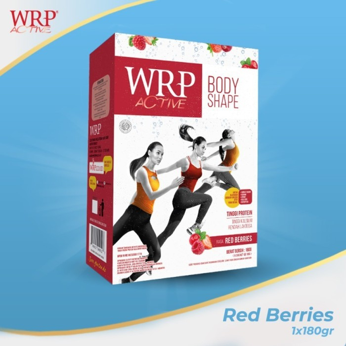 

❤️ Albani ❤️ WRP Body Shape Red Berries 180 gr - Minuman Tinggi Protein & Tinggi Kalsium