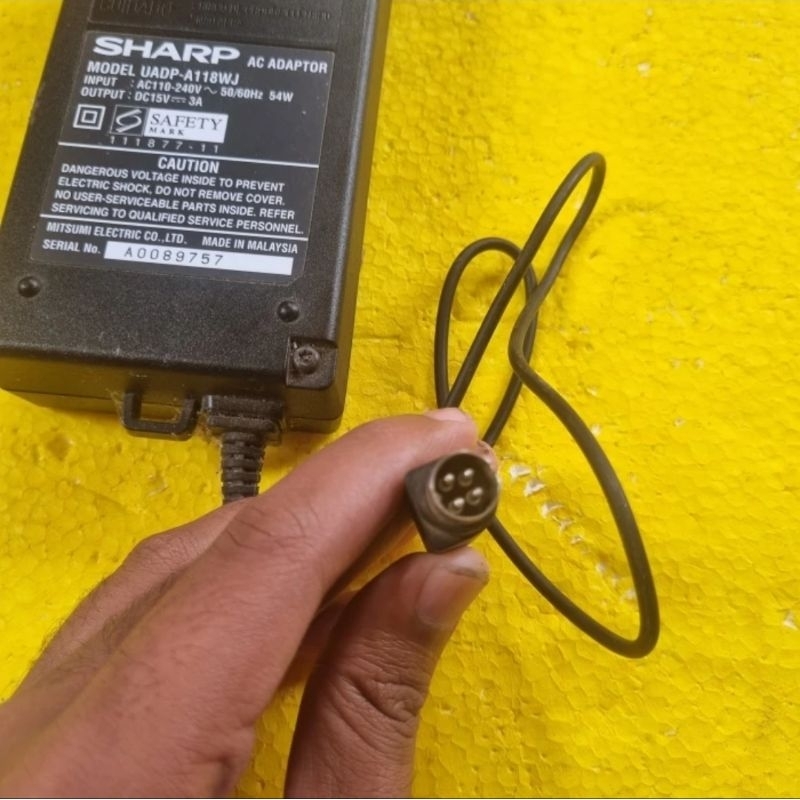 ADAPTOR TV - POWER SUPPLY TV SHARP UADP-A118WJ LC 24DC50M - 24DC30M