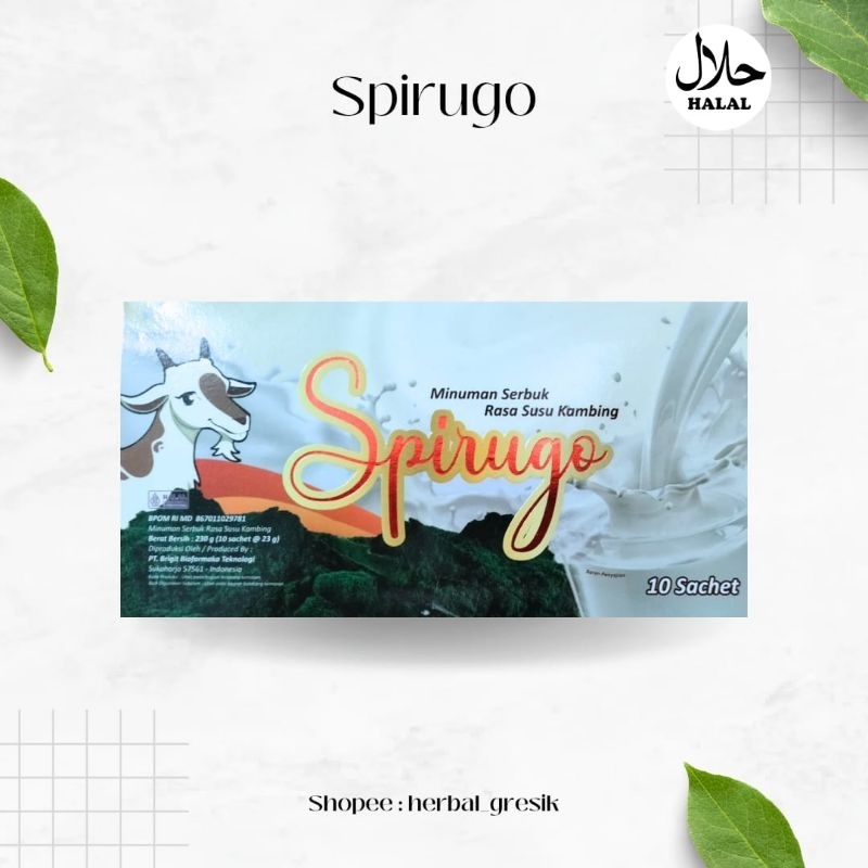 

SPIRUGO / SUSU KAMBING /ETAWA