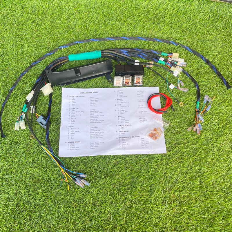 kabel body sett kabel body tatanan FULL SOKET pnp cb gl100
