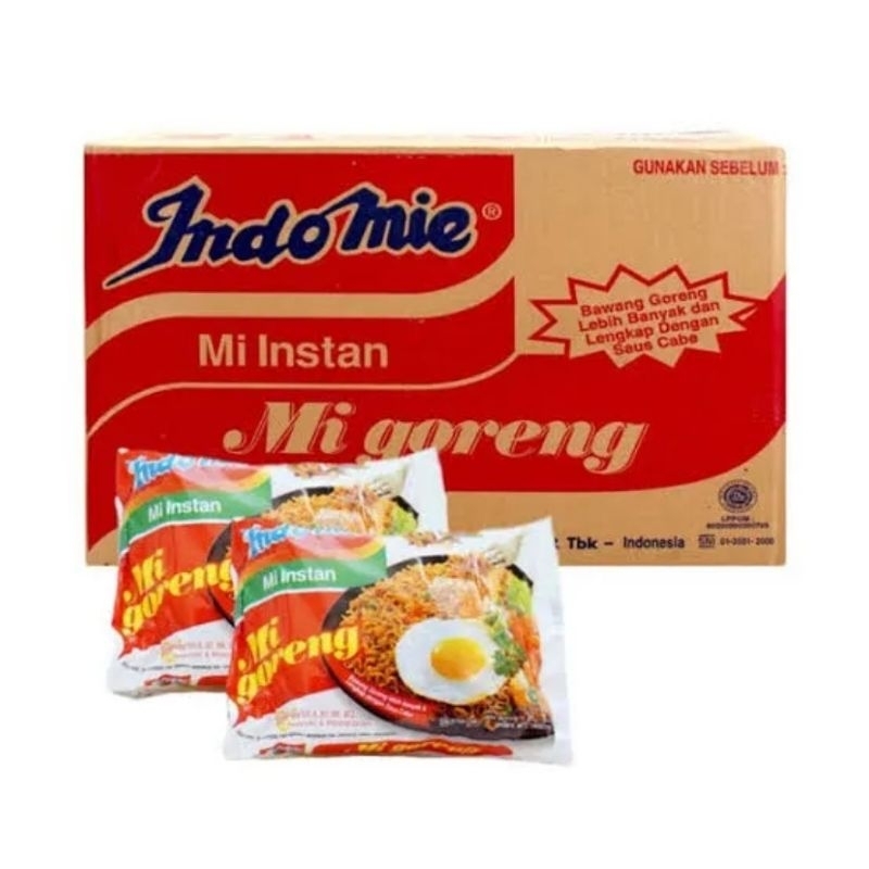 

KARTONAN INDOMIE MIE GORENG MIE INSTAN (KHUSUS SAMEDAY/INSTAN)
