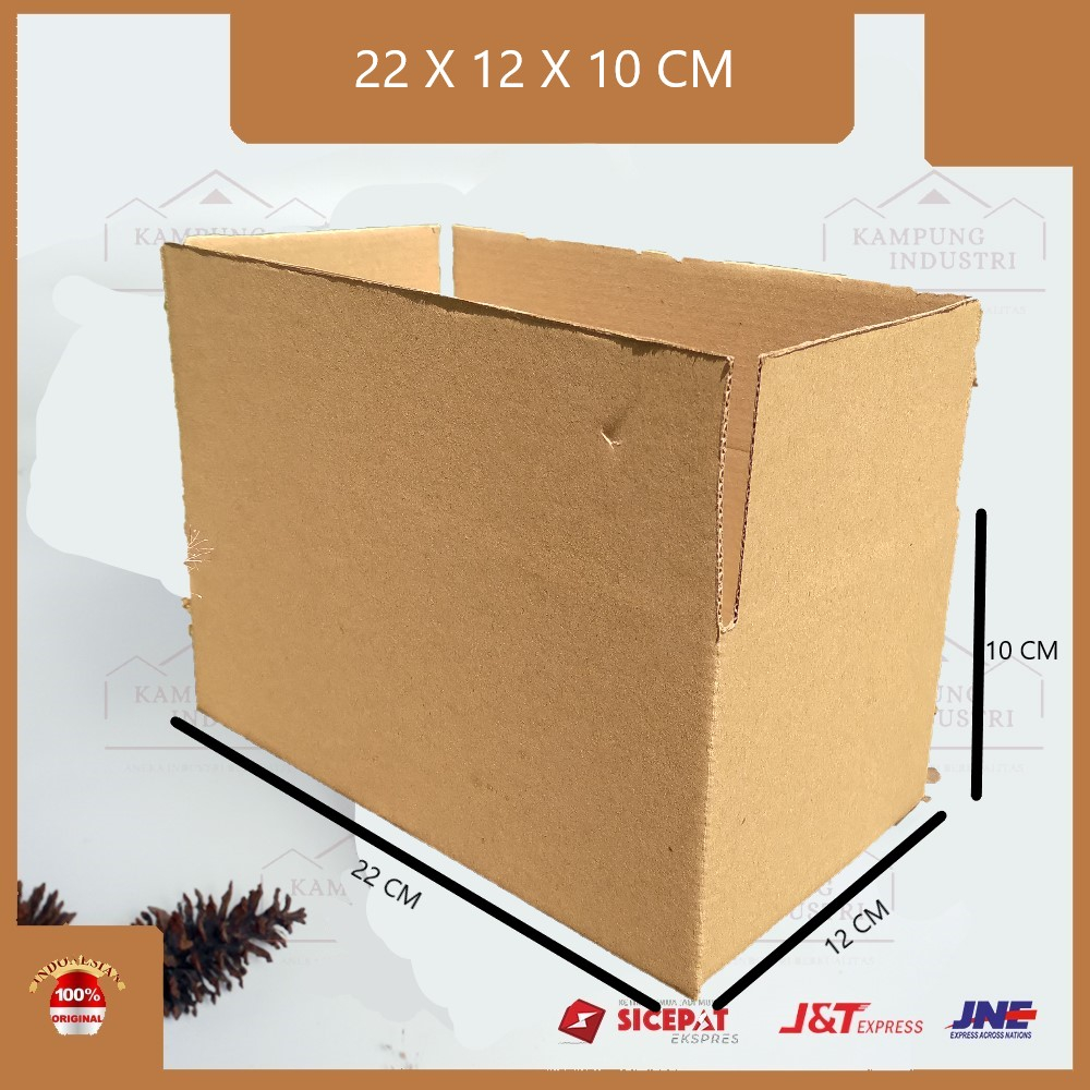 

KARDUS PACKING SINGGLE WALL UKURAN P22xL12xT10