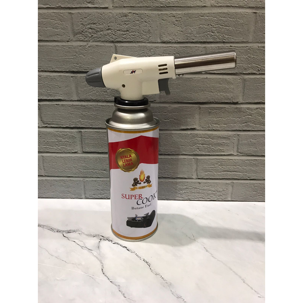 CH Alat bakar mozarella /bakar daging-keju/gas torch lengkap dgn gas