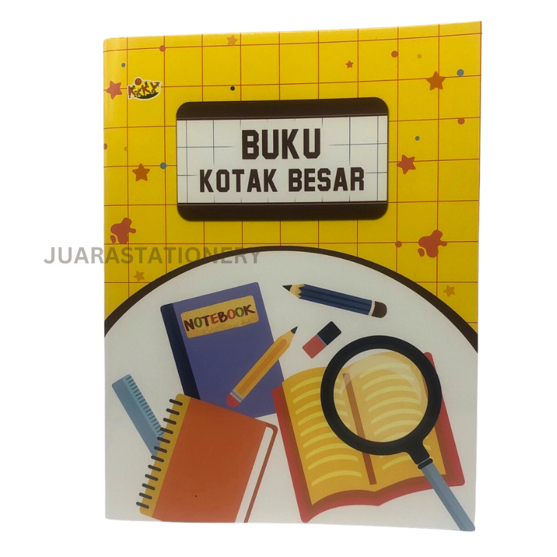 

Buku Kotak Besar KIKY atau VISION 38 Lembar / Buku Kotak Mandarin / Buku Kotak