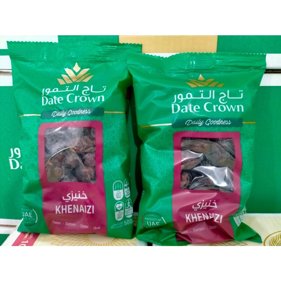 

2 BUNGKUS Date crown Khenaizi 500gr