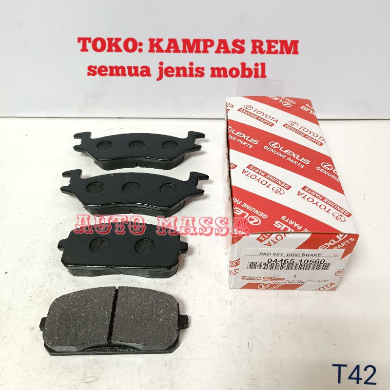 KAMPAS REM DEPAN STARLET KOTAK EP70 EP71 BRAKE PAD STARLET KOTAK EP70 EP71