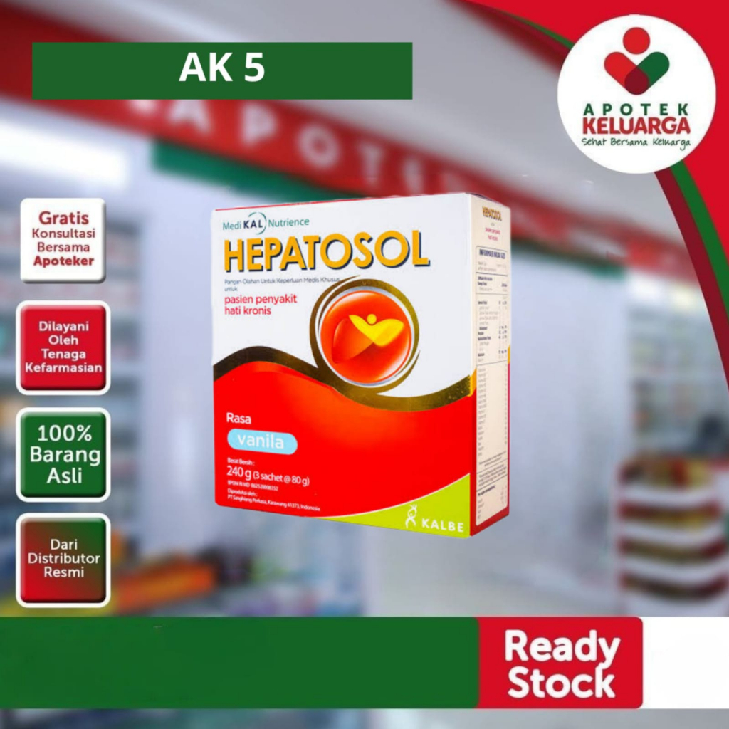 

HEPATOSOL 240g #NUTRISI KESEHATAN HATI