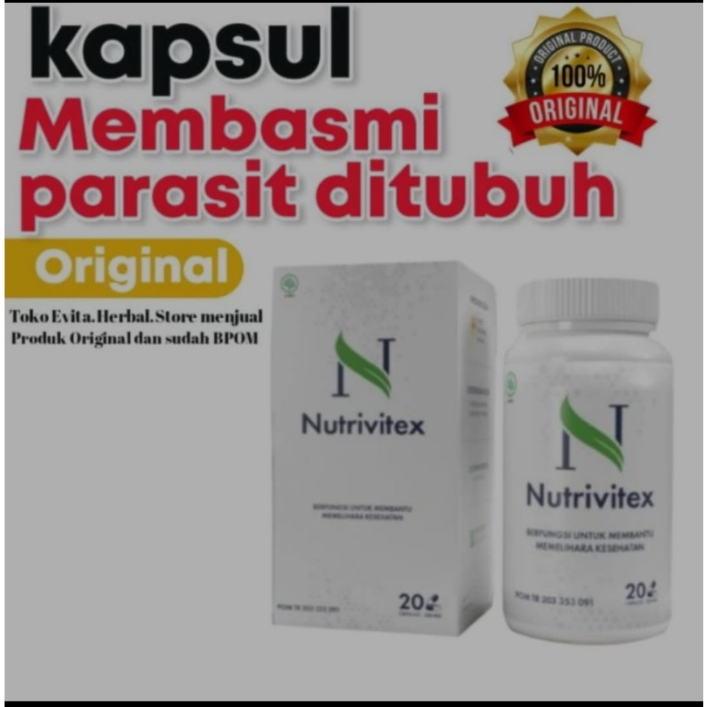 Bactenormin asli 100% original obat parasit herbal ( isi 30 kapsul ), Bactenormin obat pembasmi caci