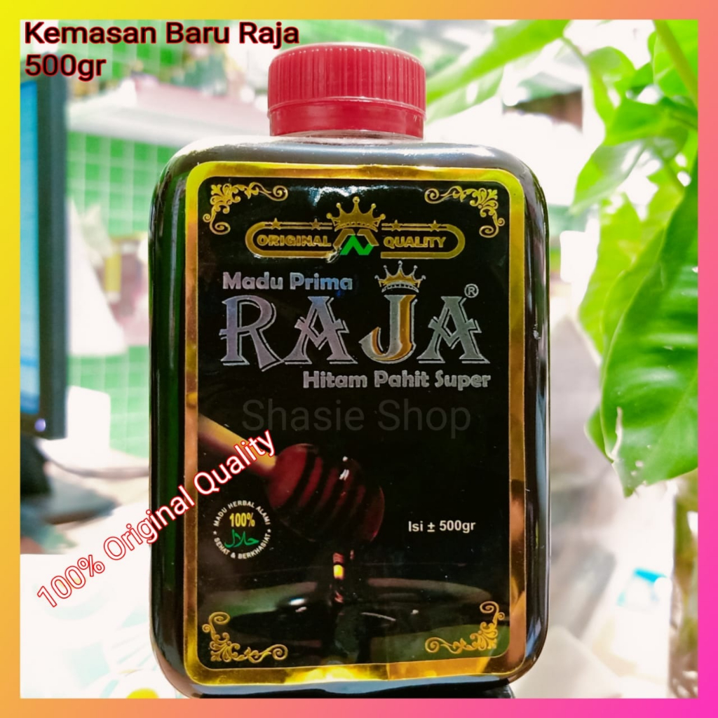 

Madu Prima Raja Hitam Pahit Super Quality Membantu Proses Penyembuhan Penyakit Berat Isi 500gr