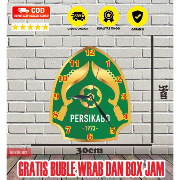 Jam Dinding Keren Tempel Tembok Persikabo