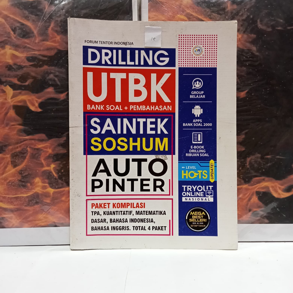 Buku Drilling UTBK Bank Soal + Pembahasan Saintek Soshum