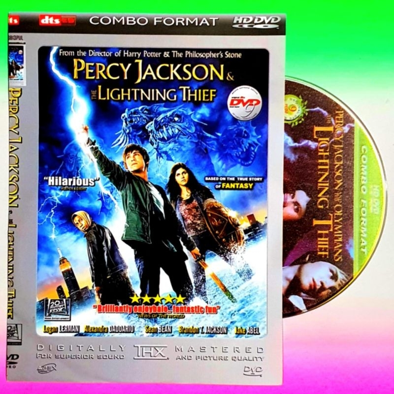 Kaset Dvd Film Percy Jackson & The Lightning Thief