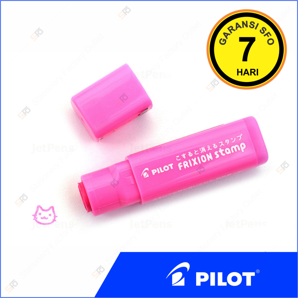 

Stampel Erasable Pilot FriXion - Pink Cat Stamp - SFO Semarang Official